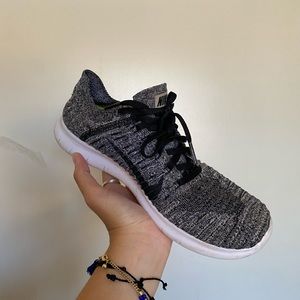 Nike free RN Flyknit running shoes